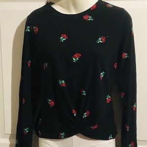 Victoria’s Secret PINK rose shirt never worn